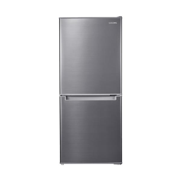 슬림형 상냉장 하냉동 냉장고 106L 메탈실버